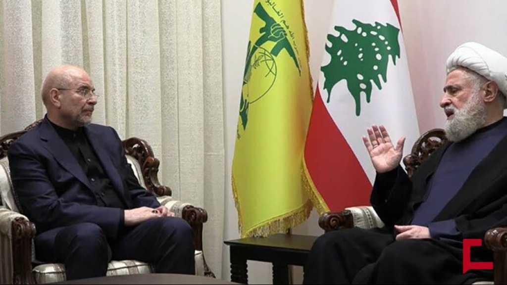 Cheikh Qassem à Qalibaf: Merci à l’Iran fidèle qui a freiné l’agression «israélienne» contre le Liban