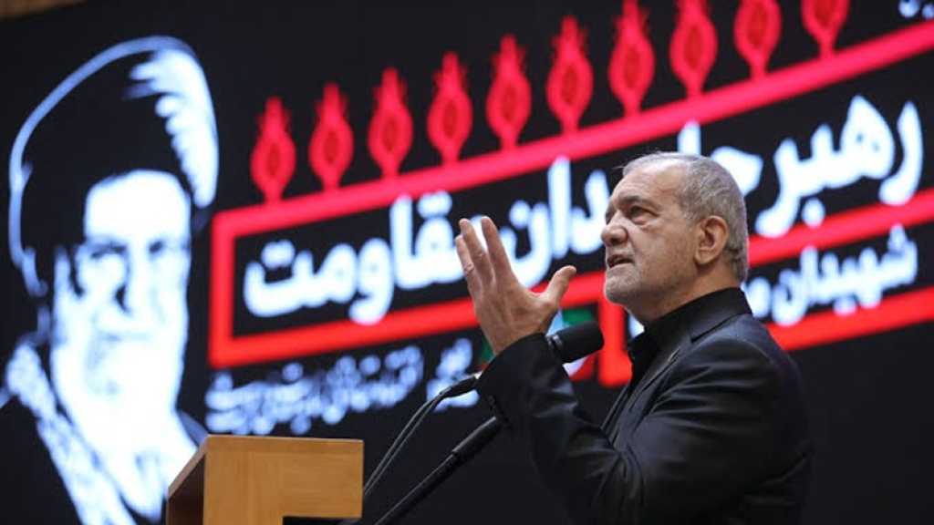  «L’Iran n’oubliera jamais»: Pezeshkian remercie l’Irak pour les funérailles du Leader martyr