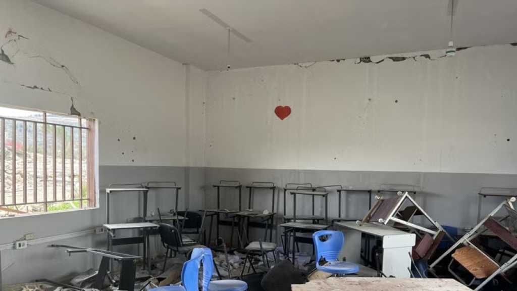 Liban-Sud: L’armée d’occupation «israélienne» a complètement détruit trois écoles