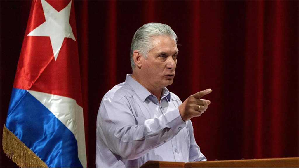 Cuba: Le président accuse les États-Unis de «génocide»
