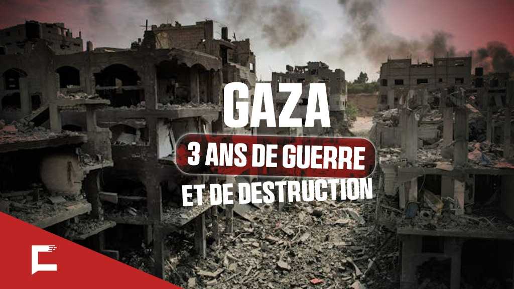 Gaza: Trois ans de guerre et de destruction
